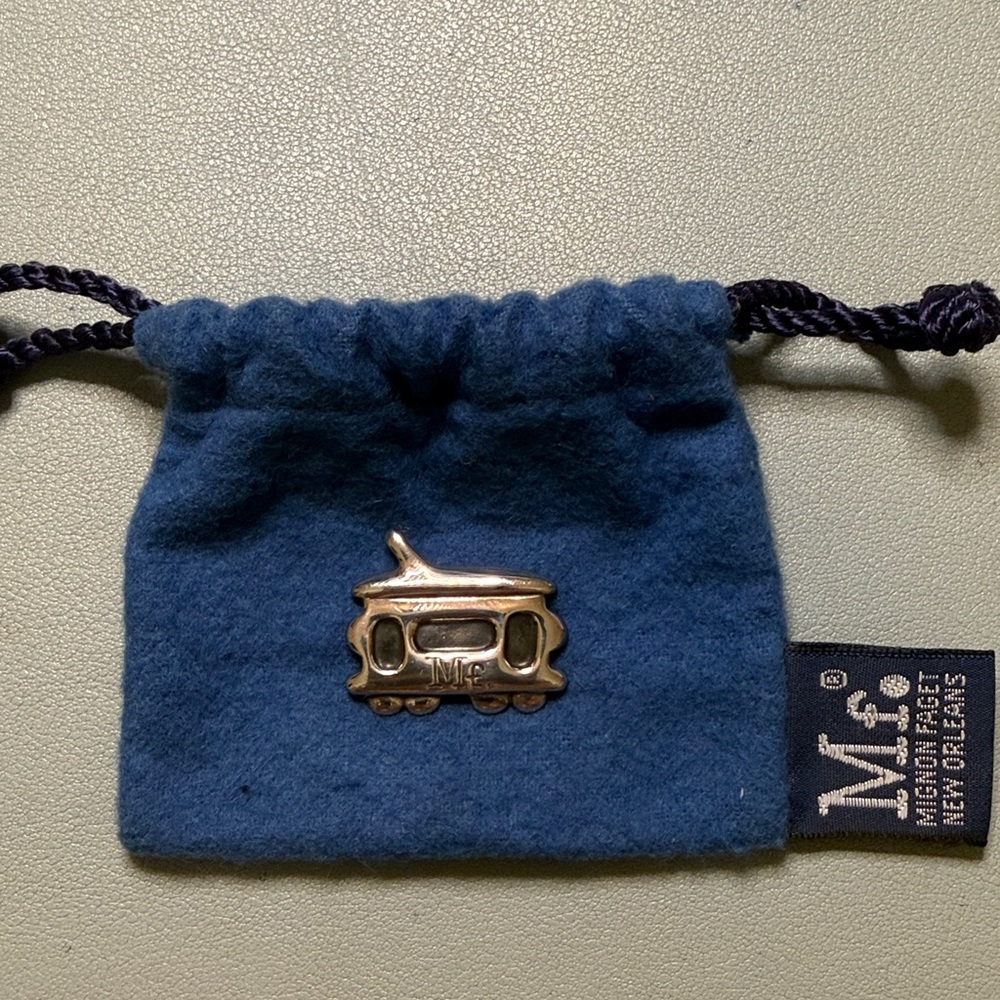 Mignon Faget Silver Streetcar Pendant